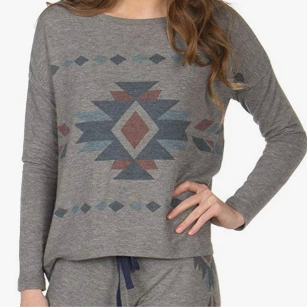 PJ Savage Women’s Revival Lounge Crewneck Sweatshirt size L